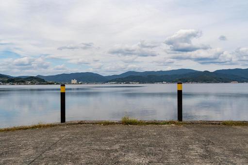 静岡県浜松市 秋の浜名湖猪鼻湖 日本,静岡県,浜松市の写真素材