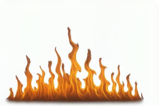 炎　透過の写真