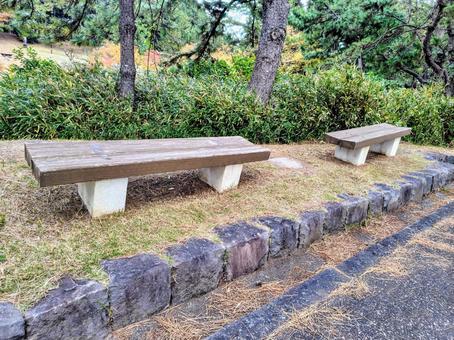 葛西臨海公園 ベンチ,葛西臨海公園,イスの写真素材