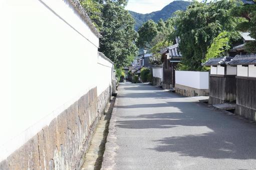 晴れた日の萩城下町 晴れた日の萩城下町の写真