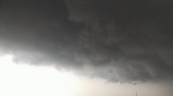 雨雲 雨雲の写真
