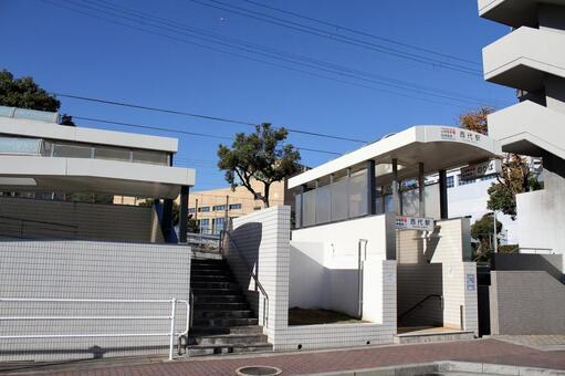 山陽電鉄、西代駅 山陽電鉄,本線,西代駅の写真素材