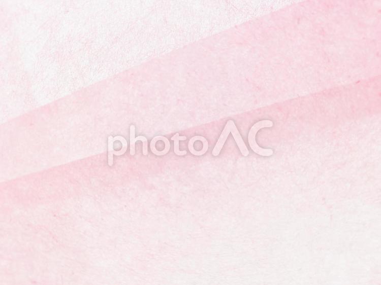 和紙　斜めに重ねた淡い桃色 和紙,紙,背景の写真素材
