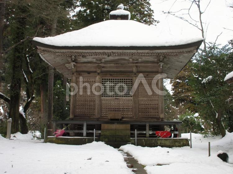 島根県-安来清水寺-開山堂 安来清水寺,瑞光山,寺の写真素材