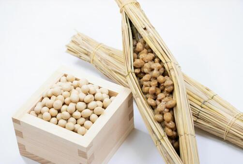 わら納豆 わら納豆,納豆,発酵食品の写真素材