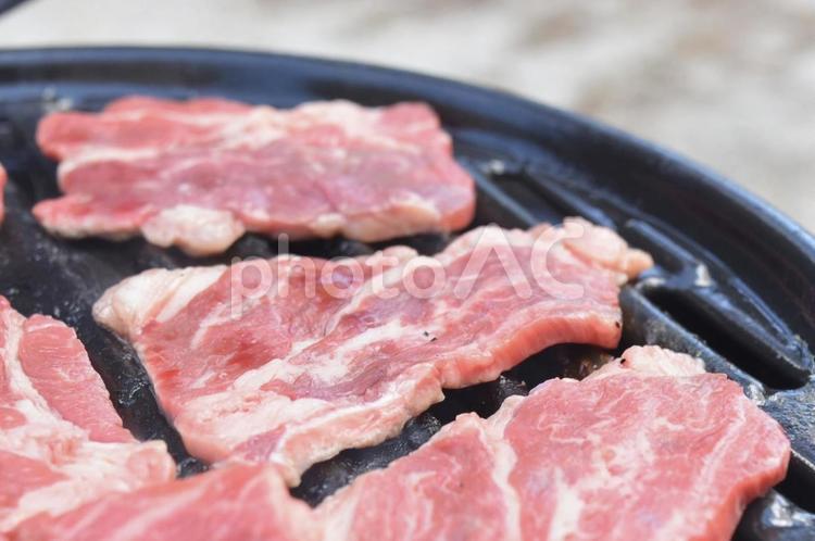 バーベキューの肉 バーベキュー,bbq,お肉の写真素材