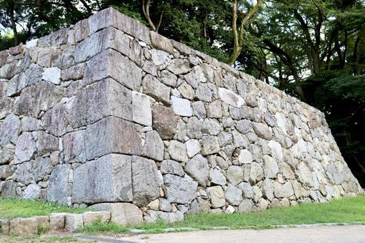 Yoshida Castle earthworks, Toyohashi City, Aichi Prefecture, JPG