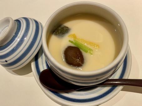 Chawanmushi with large shiitake mushrooms, JPG Chawanmushi with large shiitake mushrooms, JPG