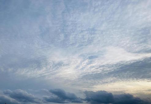 夕暮れの空 夕暮れの空の写真
