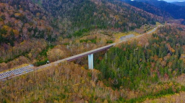 紅葉の絶景 三国峠 北海道 紅葉の絶景 三国峠 北海道の写真