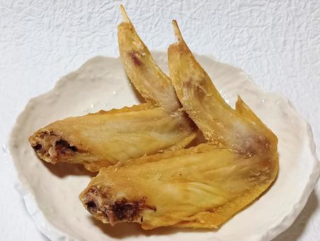 手羽先の唐揚げ 手羽先の唐揚げ,手羽先,唐揚げの写真素材