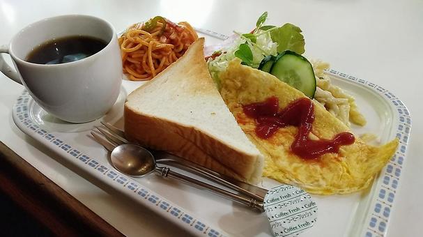 喫茶ちぐさモーニングセット1 喫茶ちぐさモーニングセット1の写真