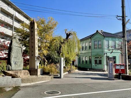 京都市柳原銀行資料館前 柳原銀行,柳原銀行資料館,京都市の写真素材