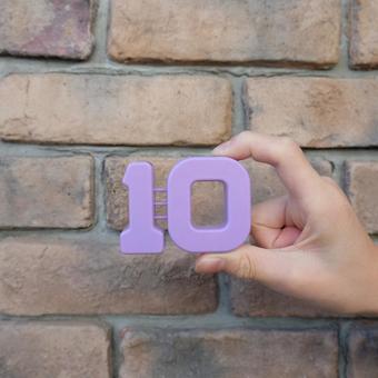 数字の10 数字の10 10番,10周年,10倍の写真素材