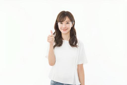 Young woman Good, JPG