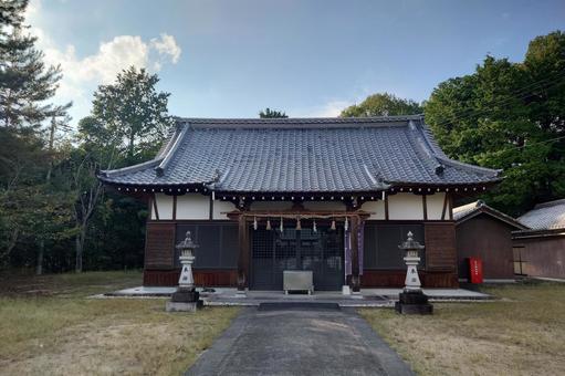 香川県-神野神社-拝殿 香川県-神野神社-拝殿 神野神社,神社,拝殿の写真素材