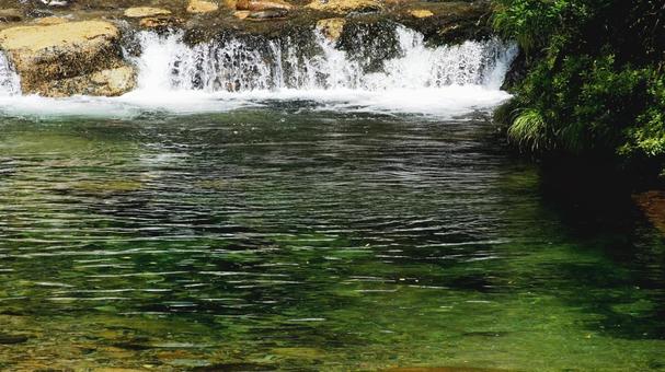 Playing in the river! Stroll along while listening to the sound of the babbling brook, JPG Playing in the river! Stroll along while listening to the sound of the babbling brook, JPG