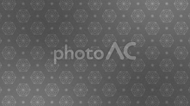 和柄_麻の葉_画用紙風_グレー2 和柄,麻の葉,画用紙の写真素材