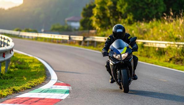 ミニバイクレース ミニバイクレースの写真