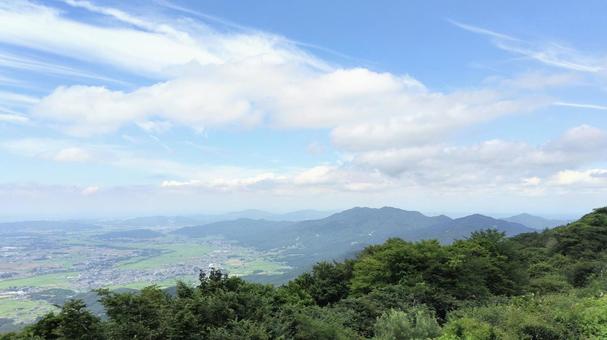 筑波山からの景色 筑波山からの景色の写真