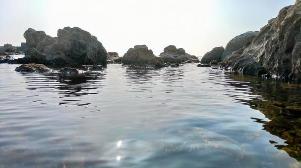 越前の海 海,絶景,風景の写真素材