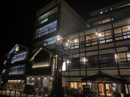 尾花沢市 銀山温泉 尾花沢市 銀山温泉 銀山温泉,温泉街,聖地の写真素材