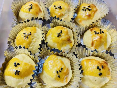 手作りのスイートポテト さつまいも,スイーツ,手作りの写真素材