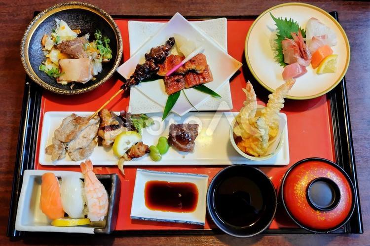 会席料理 会席料理,コース料理,和食の写真素材