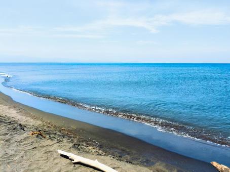北海道の石狩浜でエネルギーチャージ! 北海道の石狩浜でエネルギーチャージ! 北海道,石狩市,石狩浜の写真素材