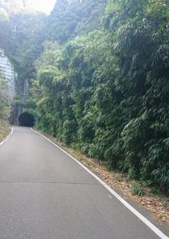 久峰コツコツトンネル トンネル,宮崎,久峰の写真素材