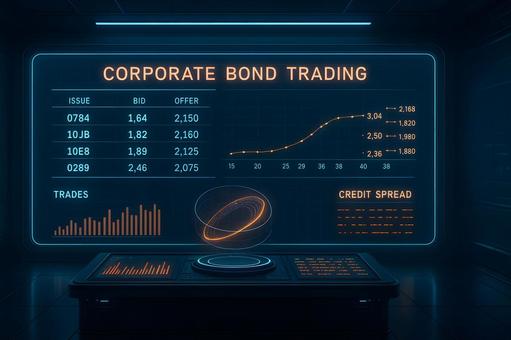 社債トレーディングの写真