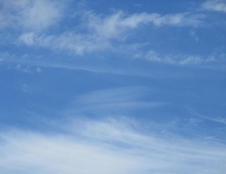 変わりゆく青空 変わりゆく青空の写真