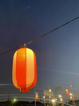 Summer festival lanterns, JPG