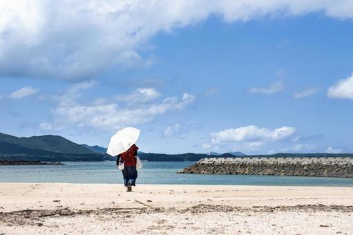 Photo, female, people, landscape, 