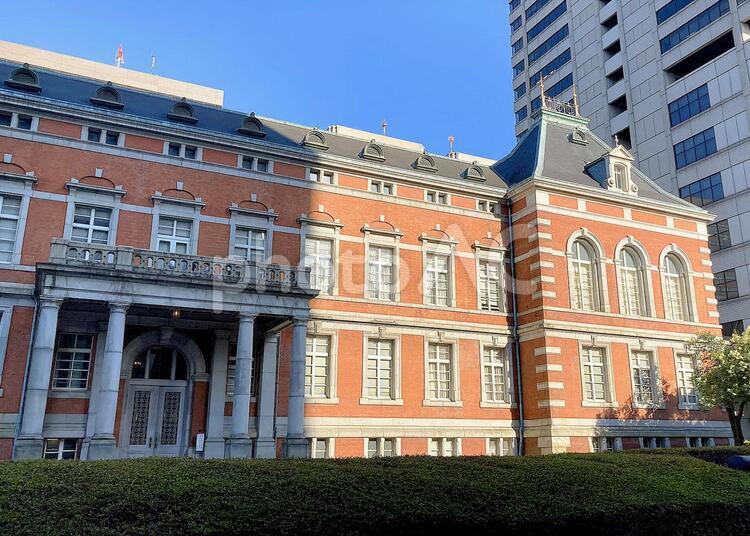 東京風景・法務省旧本館 法務省,法務省旧本館,中央合同庁舎第6号館赤れんが棟の写真素材