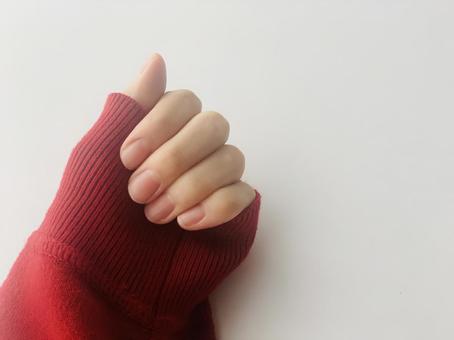 袖と手 袖と手 袖,袖口,そでの写真素材