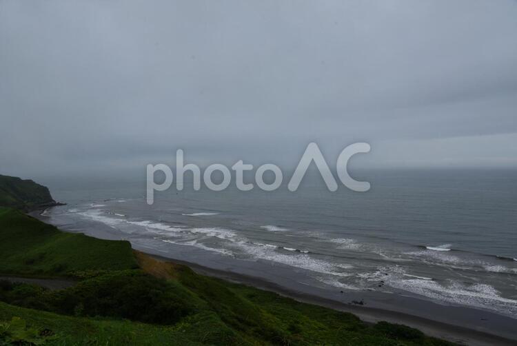 釧路の夏の海岸 釧路,夏,海岸の写真素材