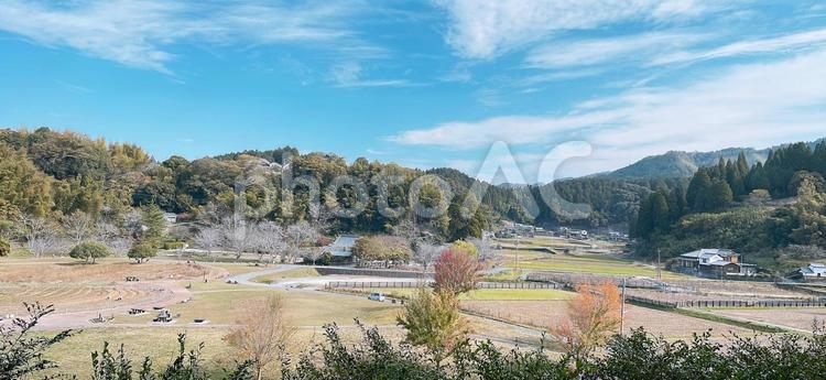 田舎の風景 臼杵 自然,景色,里山の写真素材
