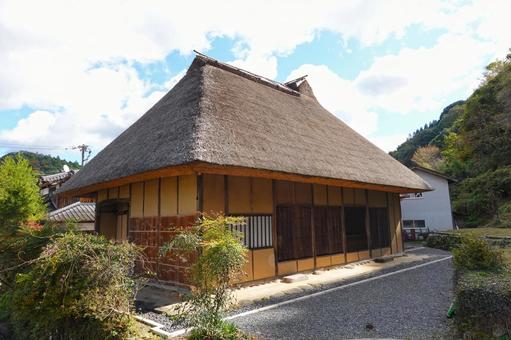 神尾家住宅1（九州最古の民家） 神尾家住宅,民家,旧家の写真素材