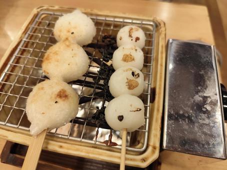 焼き団子 五平餅 焼き団子 五平餅 団子,だんご,五平餅の写真素材