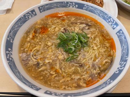 酸辣湯麺 酸辣湯麺 酸辣湯麺,サンラータンメン,スーラータンメンの写真素材