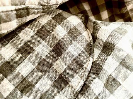 チェック柄の布の写真