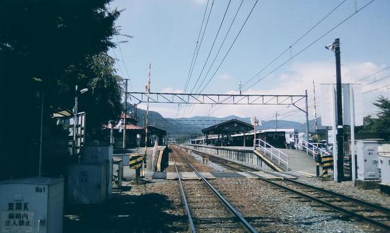 旅の始まり 旅の始まり 線路,駅,鉄道の写真素材