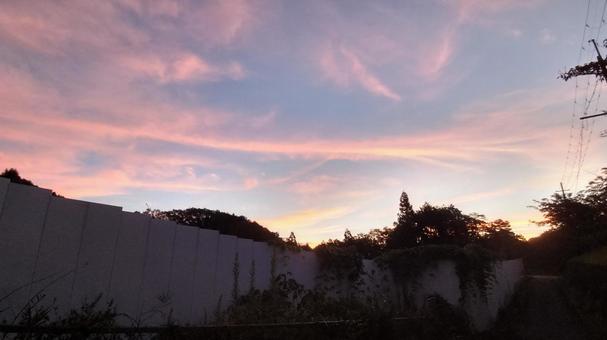 綺麗な空 綺麗な空の写真
