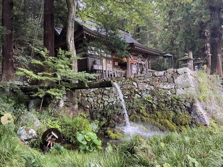 大滝神社 大滝神社,山梨県,北杜市の写真素材