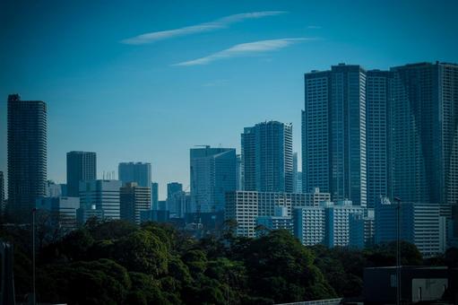 Buildings spread across the city, JPG