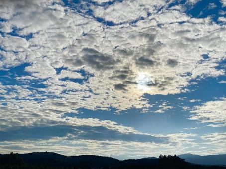 照れ屋の雲 照れ屋の雲の写真