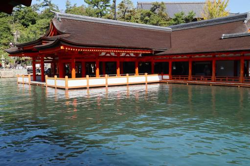 厳島神社11 厳島神社,宮島,広島県の写真素材