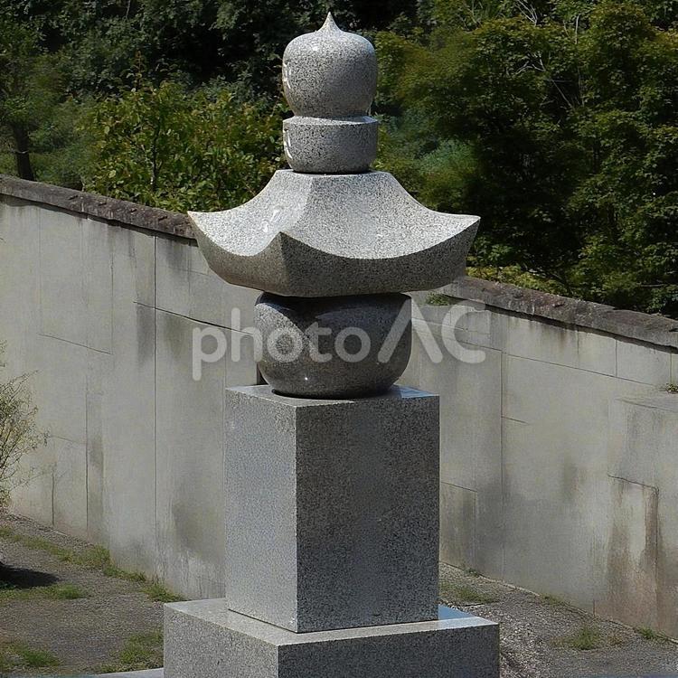【風景写真】五輪塔 五輪塔,石塔,仏教の写真素材