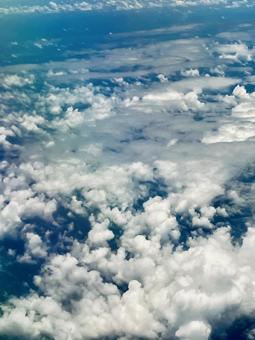 飛行機からの空-01 飛行機からの空-01の写真